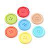 4-Hole Acrylic Buttons BUTT-S020-31-1