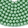 Eco-Friendly Dyed Glass Pearl Round Beads Strands HY-A002-6mm-RB008-2