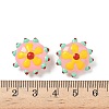 Baking Paint Glass Enamel Beads LAMP-S080-03A-4