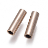 Ion Plating(IP) 304 Stainless Steel Tube Beads STAS-F224-01RG-D-2