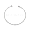 304 Stainless Steel Elasticity Necklaces for Women NJEW-S433-02P-1