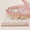 Tibetan Style Alloy Inspirational Message Pendants TIBEP-PH0003-02-RS-4