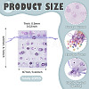 Flower Printed Organza Drawstring Bags OP-TAC0003-03-3