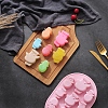 Easter Theme Food Grade Silicone Molds DIY-G022-04-1