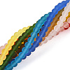 Transparent Glass Beads Strands GLAA-T032-T8mm-MD-2