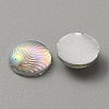 Opaque Resin Cabochons CRES-WH0010-044A-2