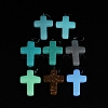 Synthetic Noctilucent Stone/Luminous Stone Pendants G-Z054-03B-2