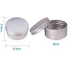80ml Round Aluminium Tin Cans CON-PH0001-06A-2