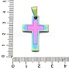 Ion Plating(IP) 304 Stainless Steel Pendants STAS-K091-01M-3