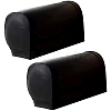 1 Pair Imitation Leather Sofa Armrest Covers AJEW-CL0002-21C-1