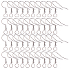 100Pcs 304 Stainless Steel Earring Hooks STAS-SC0010-42P-6