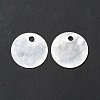 Natural Capiz Shell Charms BSHE-G029-15-4