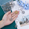 Iron Spiral Bead Cage Keychain KEYC-DC00004-3