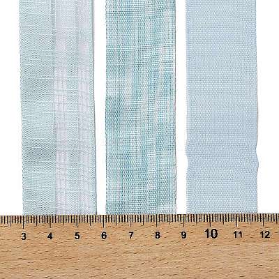 9 Yards 3 Styles Polyester Ribbon SRIB-A014-E04-1