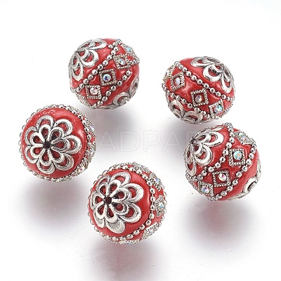 Handmade Indonesia Beads IPDL-YW0001-01O-1