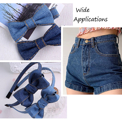 Stitch Denim Ribbon OCOR-TAC0009-04B-01-1