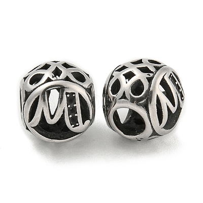 304 Stainless Steel Beads Rhinestone Settings STAS-O002-01M-AS-1