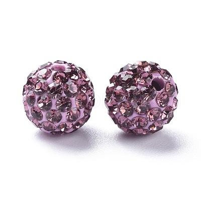 Pave Disco Ball Beads RB-H258-10MM-212-1