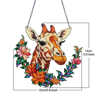 Giraffe Diamond Painting Kits PW-WGA08F4-01-1