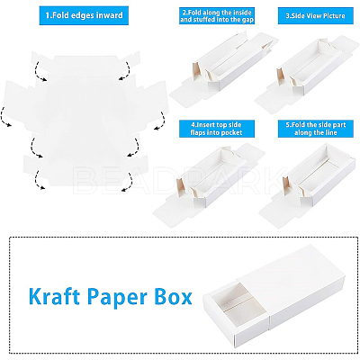 Foldable Paper Drawer Boxes LS-CON-BC0005-97C-1