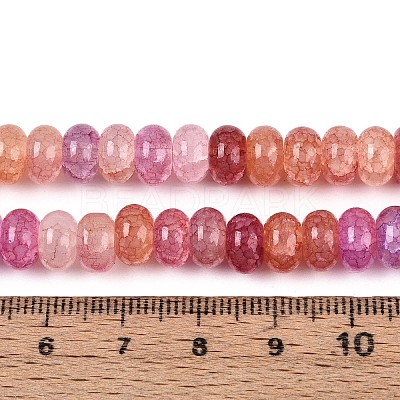 Glass Beads Strands GLAA-N059-5x8mm-24-1