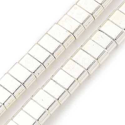 Electroplated Synthetic Non-Magnetic Hematite Beads Strands G-I360-B01-04-1