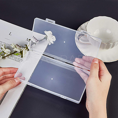Transparent Plastic Bead Containers CON-BC0006-06A-1