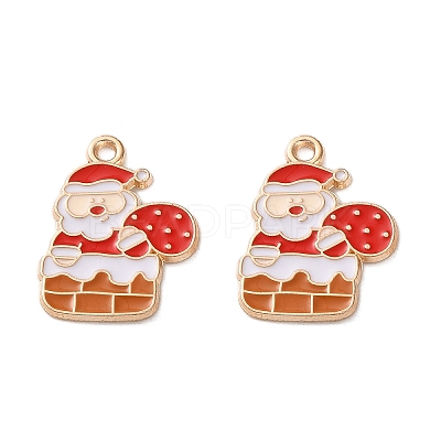 Alloy Enamel Pendants ENAM-I061-01KCG-16-1