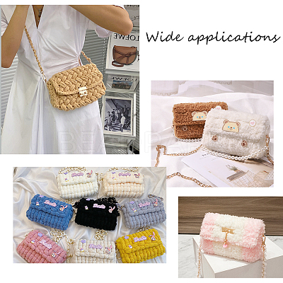 DIY Rectangle Plastic Mesh Sheet Sets DIY-WH0301-11-1