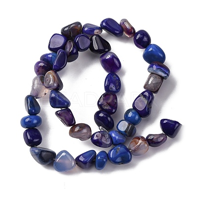 Natural Agate Beads Strands G-RM241227-01-1