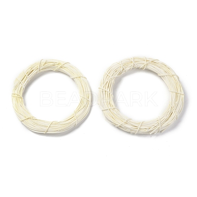 Circle Shape Rattan Vine Branch Wreath Hoop DIY-B022-04D-1
