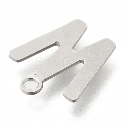 Non-Tarnish 201 Stainless Steel Charms X-STAS-C021-06P-W-1