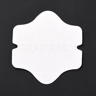 Paper Jewelry Earring Display Cards DIY-B061-03C-1