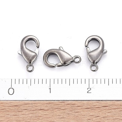 Brass Lobster Claw Clasps KK-901-B-NF-1