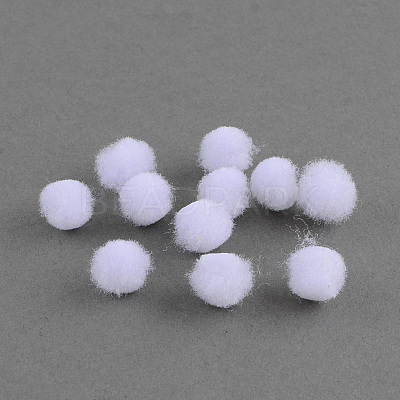 DIY Doll Craft Pom Pom Yarn Pom Pom Balls AJEW-S006-18mm-01-1