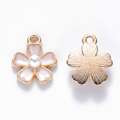 Alloy Enamel Charms X-ENAM-N054-028A-1