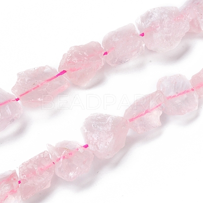 Natural Rose Quartz Beads Strands G-I283-E05-1