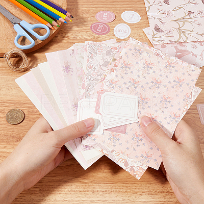 Scrapbook Paper Kits AJEW-WH20004-15E-1