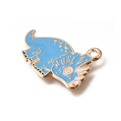 Alloy with Enamel Pendants AL-CBA9E11-01KCG-01-1