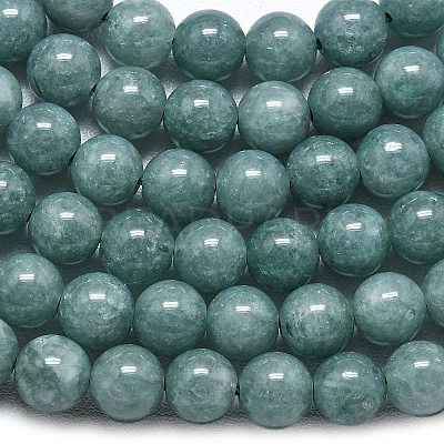 Natural Malaysia Jade Beads Strands G-L645-A01-6mm-12-1