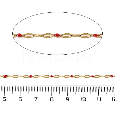 304 Stainless Steel Dapped Chains CHS-H036-01G-09-1
