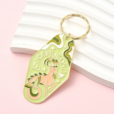 Alloy Enamel Keychains KEYC-YW00224-03-1