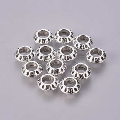 Tibetan Style Alloy European Beads EAA386Y-1