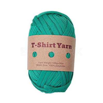 1 Skein Polyester Cloth Yarn AJEW-SZ0002-67I-1