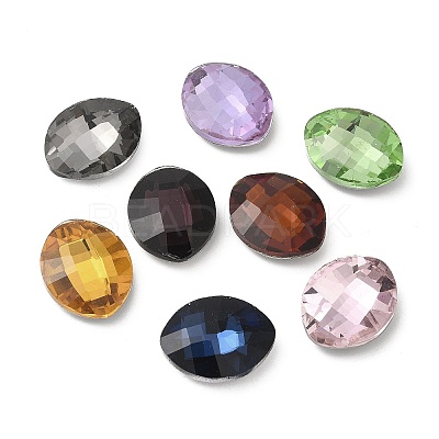 Glass Rhinestone Cabochons GLAA-B012-68-1