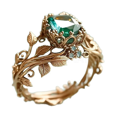 Zinc Alloy & Rhinestone Finger Rings FS-WG73E81-05-1