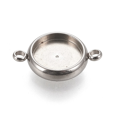 Tarnish Resistant 304 Stainless Steel Links Connectors Settings X-STAS-K202-02D-P-1