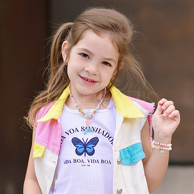DIY Cute Bracelet Necklace Making Kit DIY-TA0003-95-1