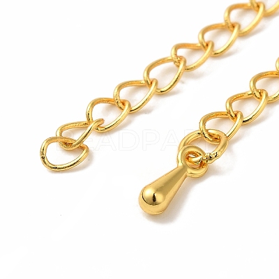 Rack Plating Brass Chain Extender KK-A229-19G-1