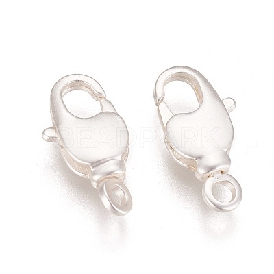 Brass Swivel Lobster Claw Clasps KK-K238-39MS-M-1